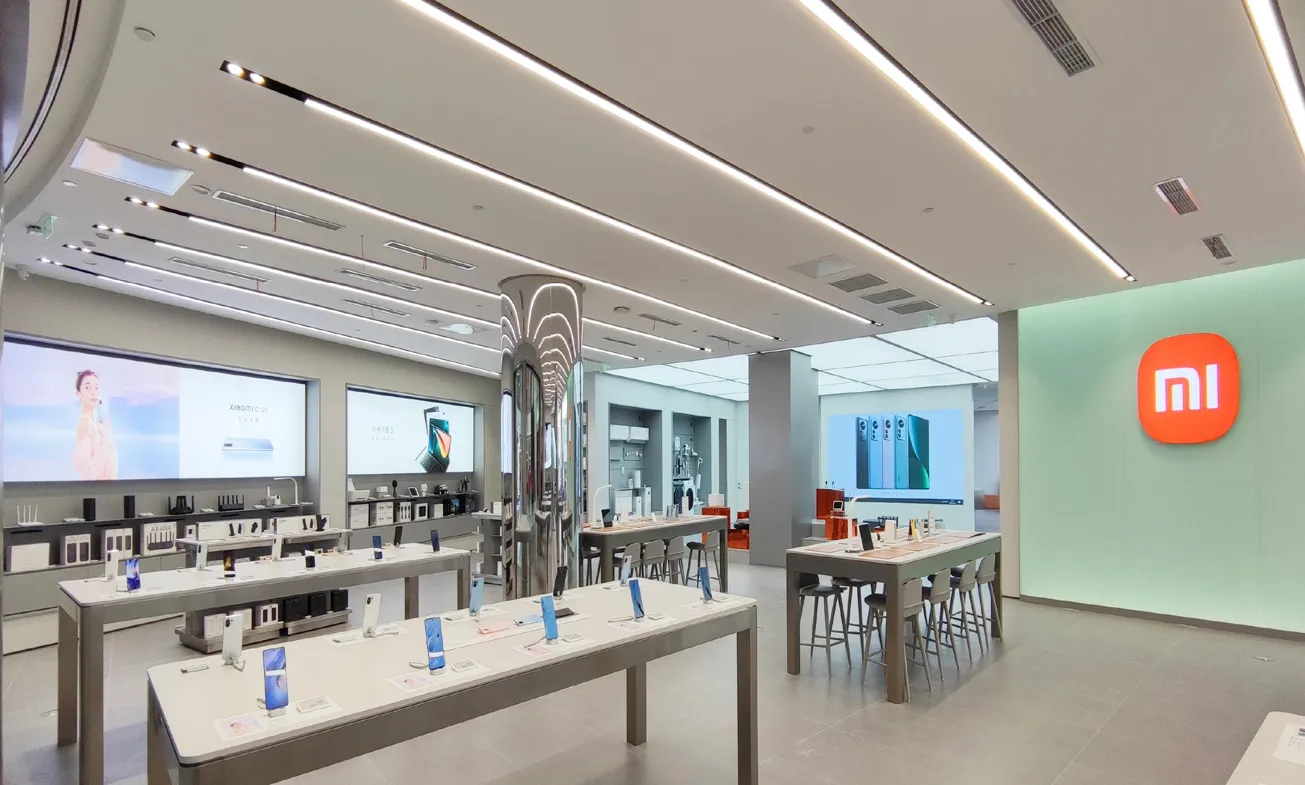 Xiaomi store interior delivered by BHS