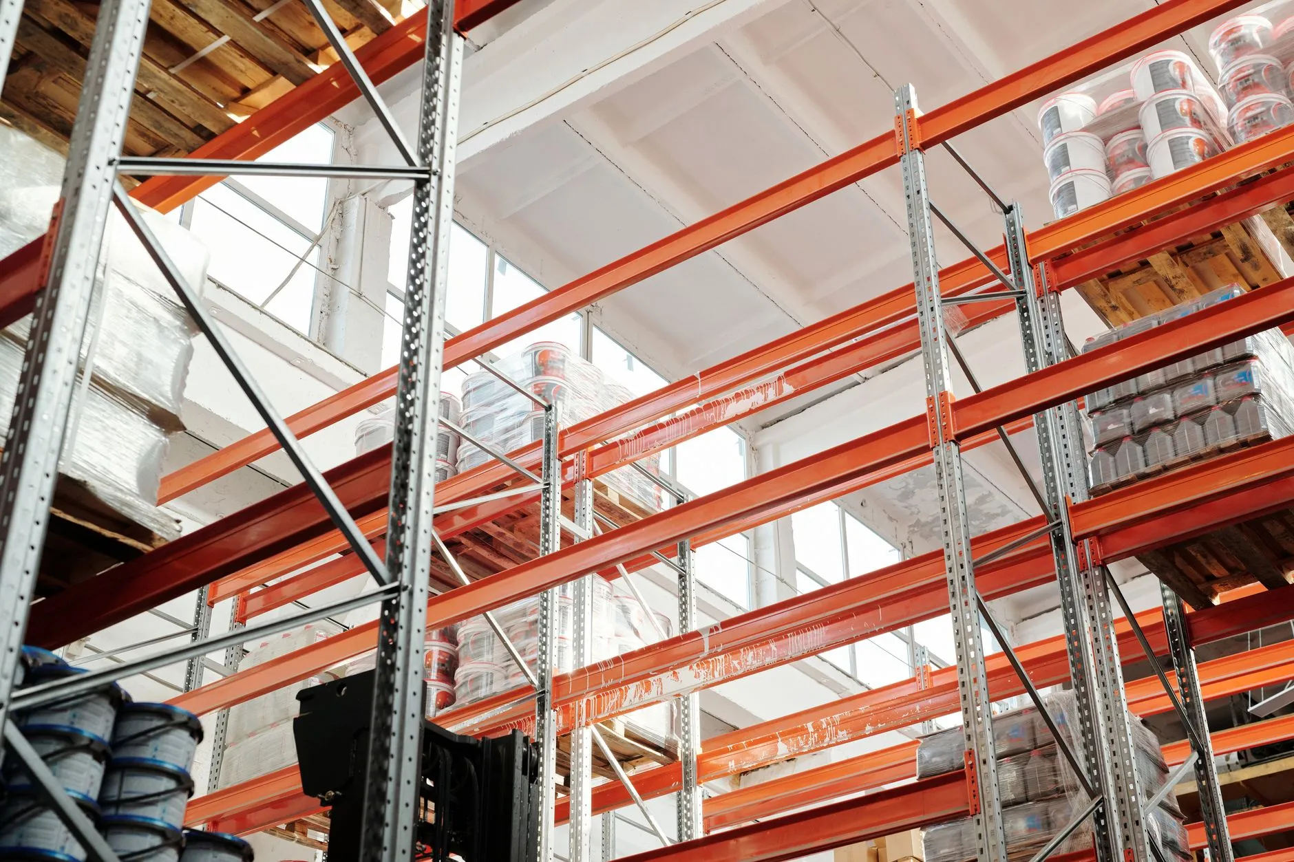 Warehouse storage interior